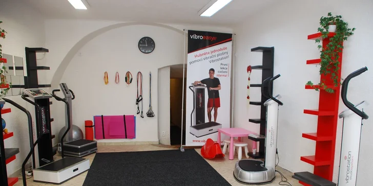 1, 5, nebo 10 vibračních tréninků s trenérkou