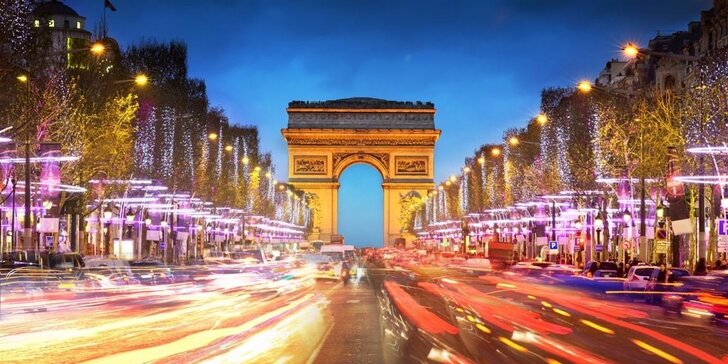 Adventní Paříž s vánočními trhy