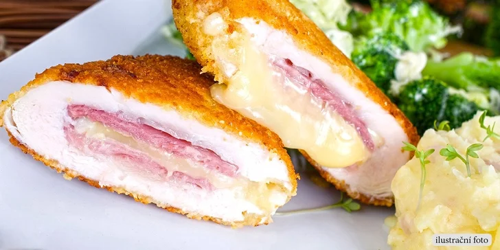 Výběr ze 4 skvělých menu v restauraci Kamenec