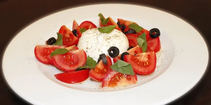 Luxusní 3chodové menu - na výběr pražma i hovězí steak
