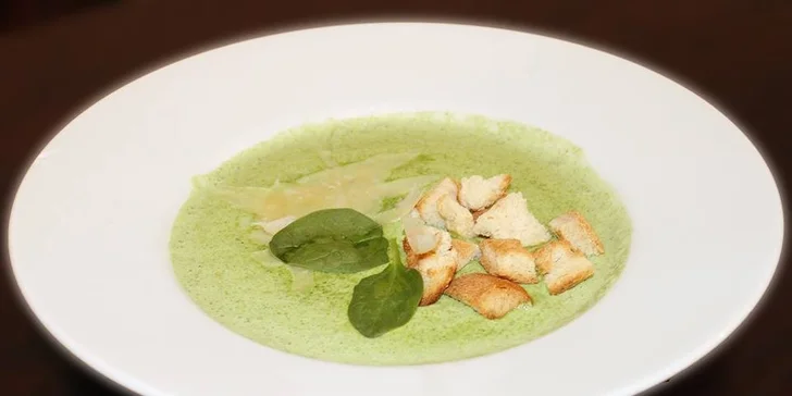 Luxusní 3chodové menu - na výběr pražma i hovězí steak
