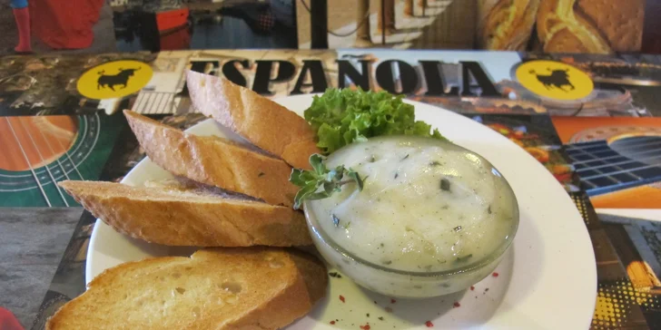 Sváteční menu o čtyřech chodech pro dva labužníky