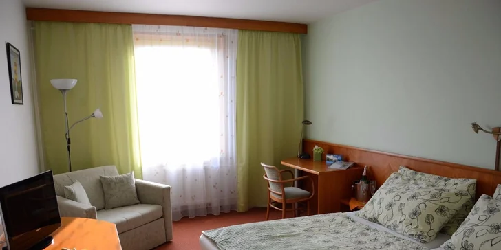 Wellness pobyt v prostějovském hotelu, kde se připravují tenisové hvězdy