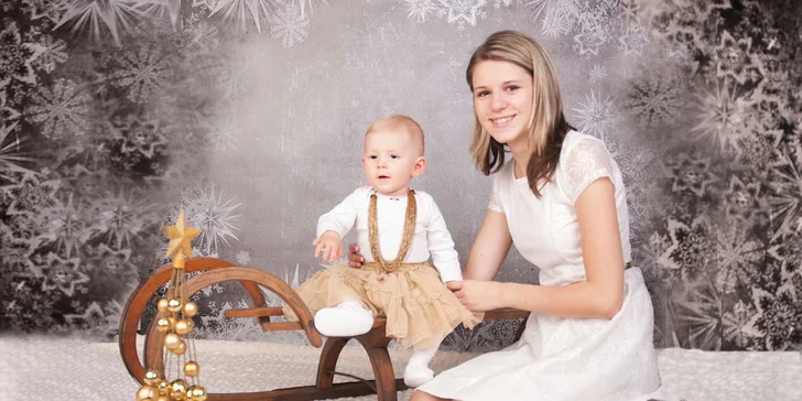 Vánoční mini focení s profesionální fotografkou