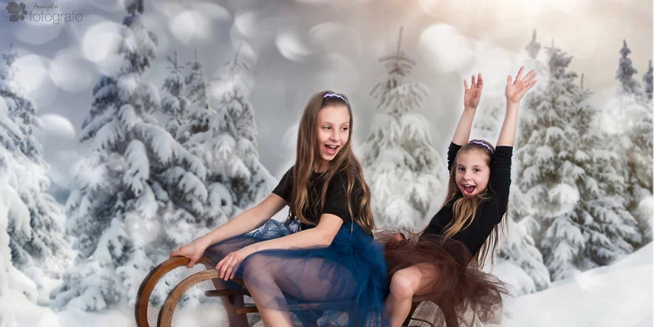 Vánoční mini focení s profesionální fotografkou