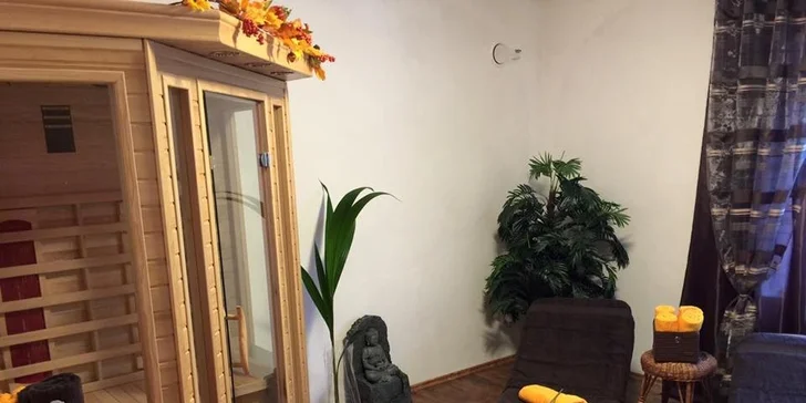 Prohřátí v infrasauně v délce 60 minut pro 2 osoby