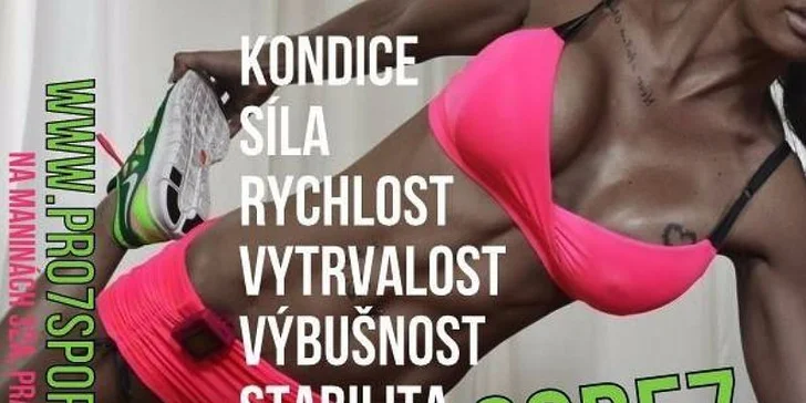 Kondiční trénink Core7 nebo vstup do činkárny a kardio zóny