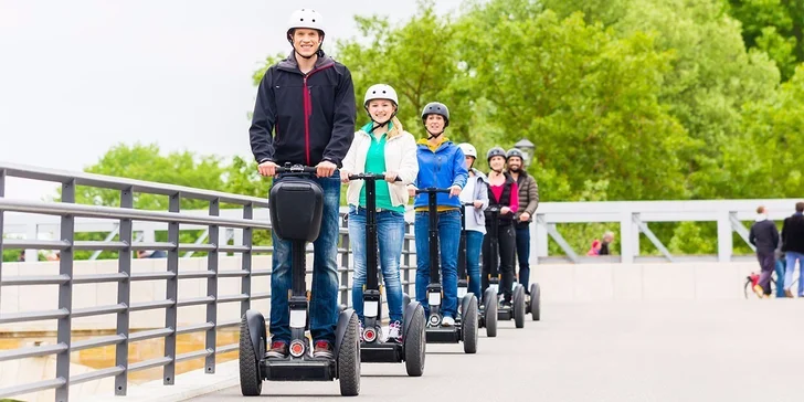 Volná projížďka na segwayi v Ladronce, na Zbraslavi nebo Slapech