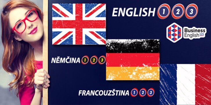 Online kurzy angličtiny, němčiny i francouzštiny na 6-24 měsíců
