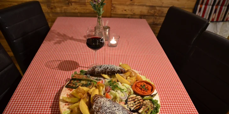 Balkánské menu pro 2 osoby