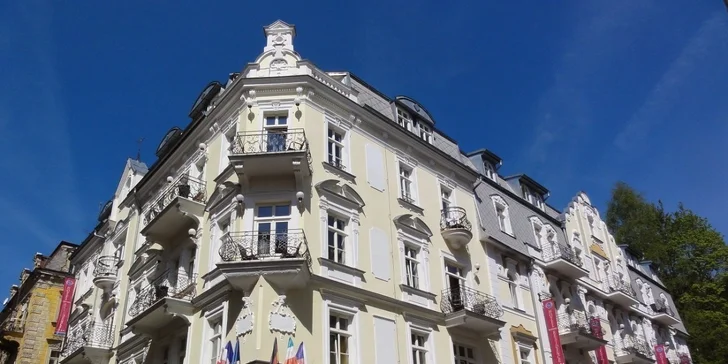 Bezchybné lázeňské zážitky v Hotelu Romanza**** v Mariánských Lázních