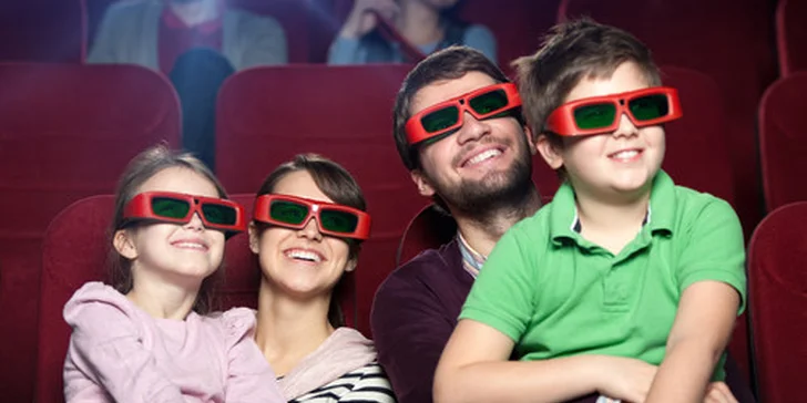 2 vstupenky na projekci 3D filmového festivalu