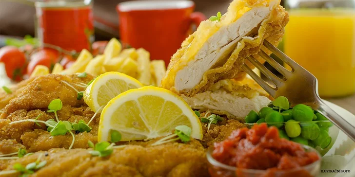 3chodové menu pro 2 osoby v Hukvaldské restauraci Leoše Janáčka