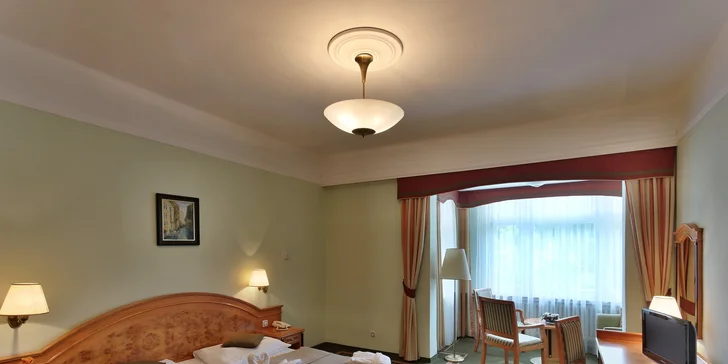 Lázně, balneo a relaxace v Mariánských Lázních pro dva