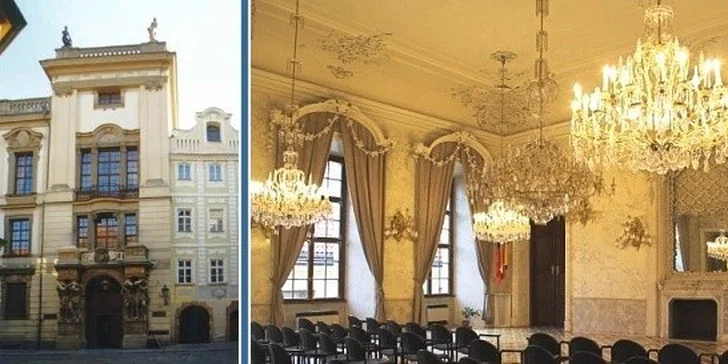 Smyčce v barokním paláci