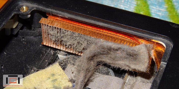 Vyčištění notebooku od prachu a zrychlení Windows