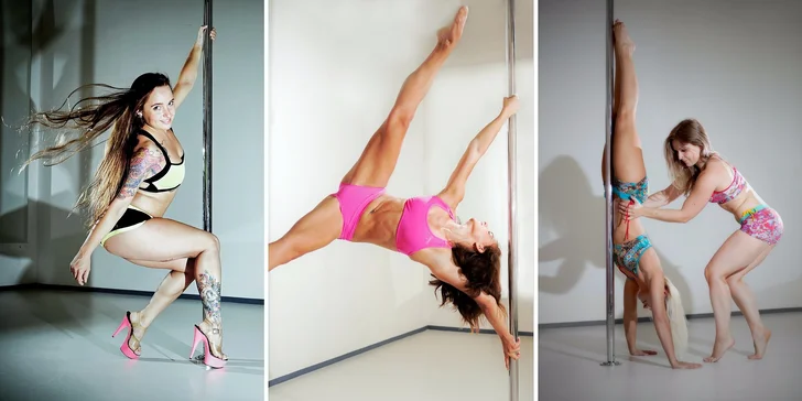 Kurz pole dance pro úplné začátečníky - 12 x hodinová lekce