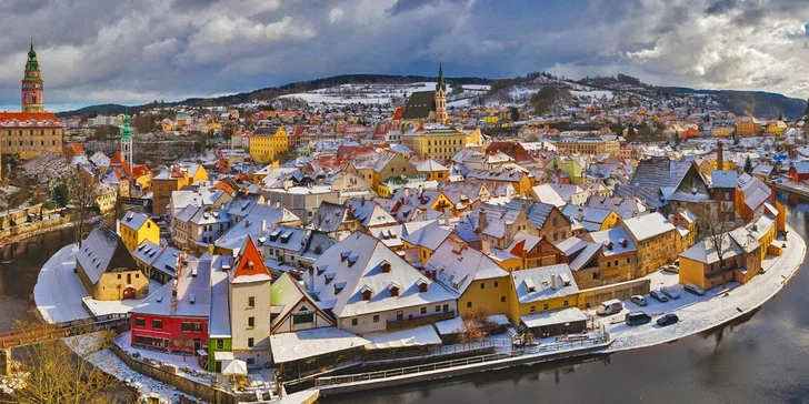 Romantický pobyt pro dva v Českém Krumlově v hotelu Konvice