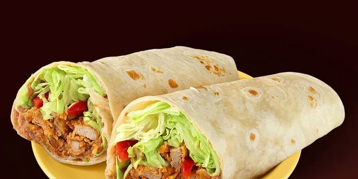 2x mexická tortilla dle výběru s litrem karafy Muškátu moravského
