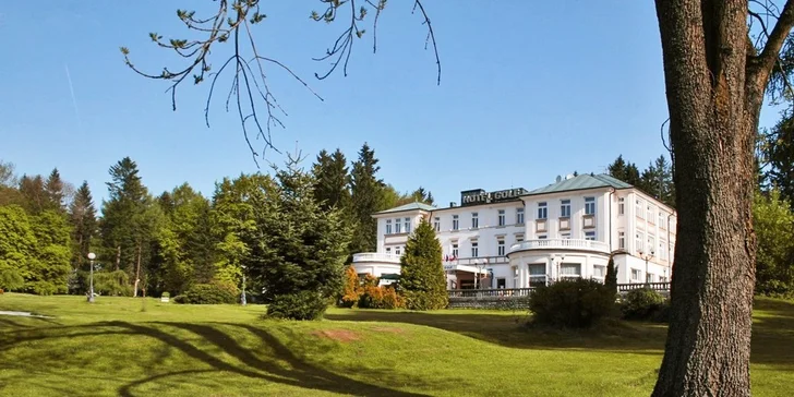 Lázně, balneo a relaxace v Mariánských Lázních pro dva