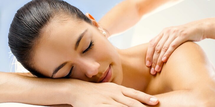 60minutová relaxační nebo sportovní masáž dle vlastního výběru
