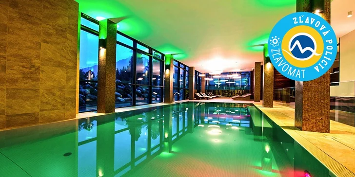 Exkluzívny SPA wellness pobyt v Hoteli LESNÁ**** vo Vysokých Tatrách