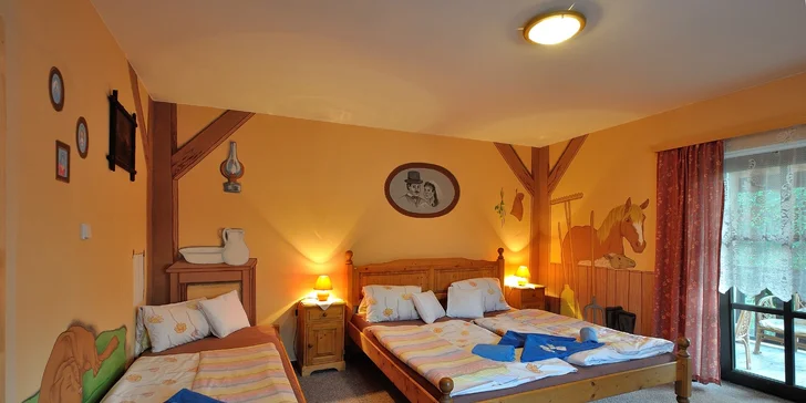 3denní turistika a relax v Novohradských horách s polopenzí pro dva