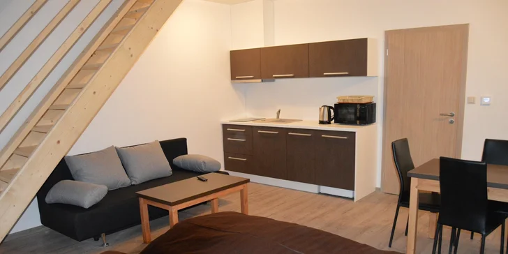 Pobyt v apartmánech ve Velkých Losinách