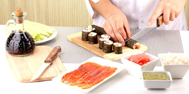 Zážitkový kurz přípravy sushi – co si připravíte, to si i sníte