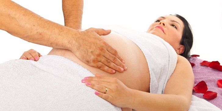 Masáž pro těhotné - hezký dárek budoucí mamince