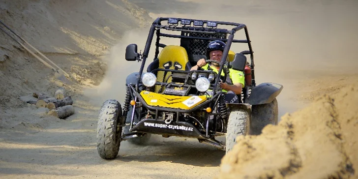 30minutová adrenalinová jízda v Buggy vč. PHM