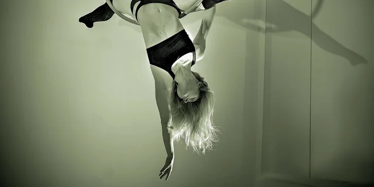 Víkendové lekce pole dance, aerial silks nebo aerial hoop pro začátečníky