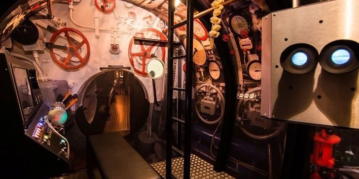 Simulátor ponorky U-Boat (90 min) na vlastní kůži!