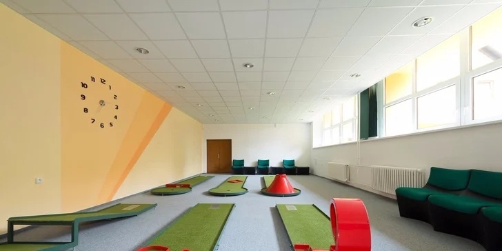 Zahrať si tu môžete napríklad minigolf.