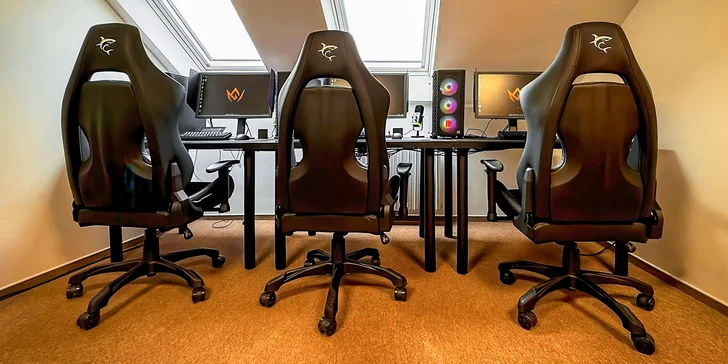 Vstupy do gaming areny na 1-5 hodin pro dva nebo celou partu