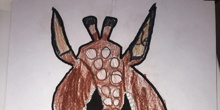 Práce dětí z kurzu.