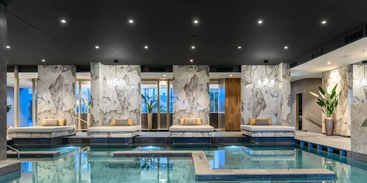 ...a ještě mnohem víc je součástí wellness centra o rozloze 2000 m².