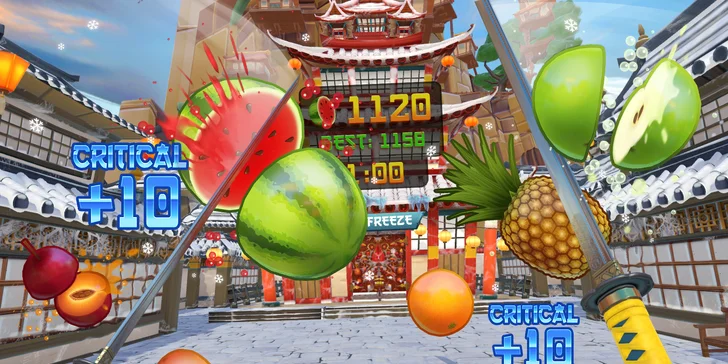 Najdete i známé tituly jako je oblíbena hra Fruit Ninja