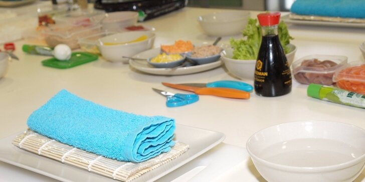 Učte se s chutí: Kurz přípravy sushi a lahodné výrobky domů