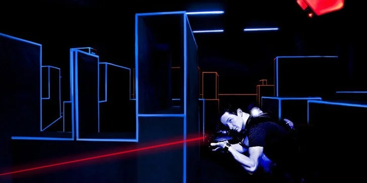 Parádní střílečka v nejmodernější laser game aréně v ČR