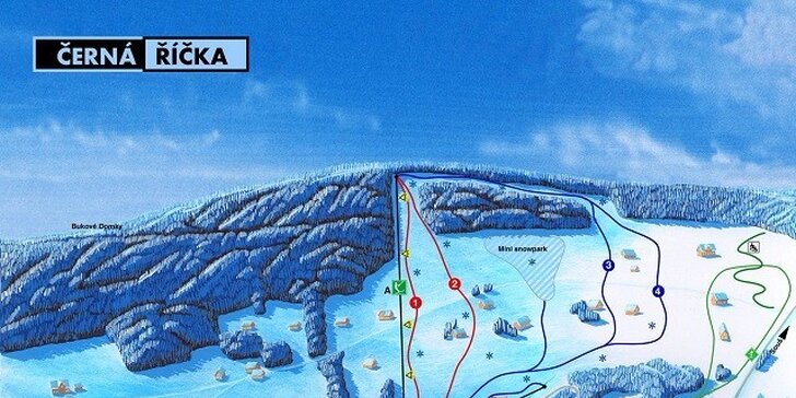 Nabitý lyžařský balíček s polopenzí i saunou v Jizerkách