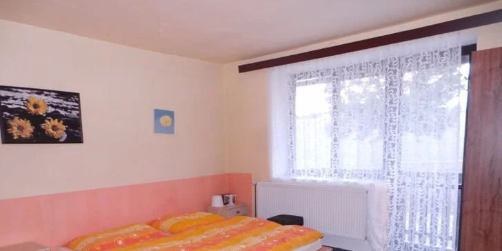 Podzimní či zimní dovolená v blízkosti Lipna pro dva