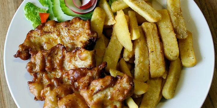 3chodové obědové menu pro dva vč. nápoje