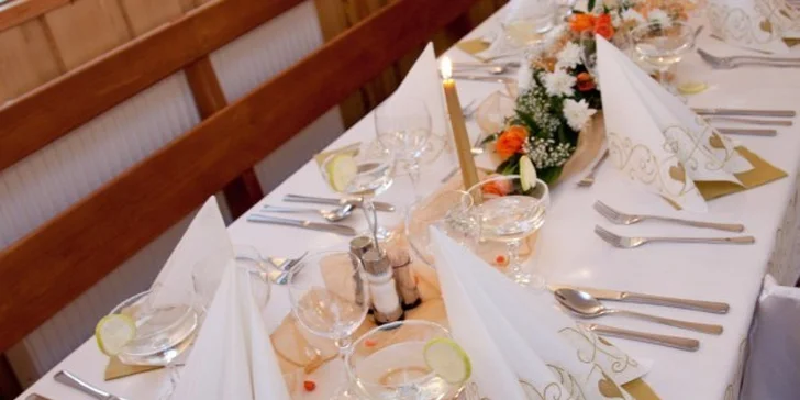Degustační zvěřinové menu o 5 chodech pro dva: kančí, daňčí i kachní maso