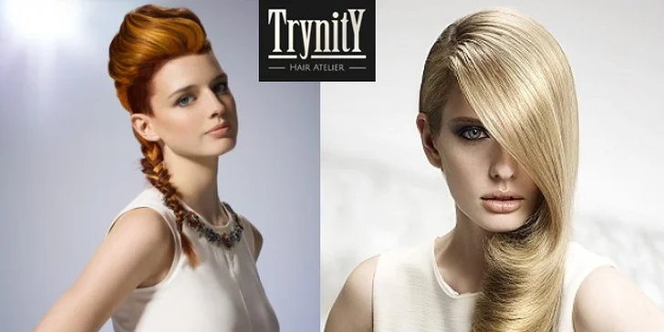 Kadeřnický balíček: Střih + barva z Ateliérů Trynity