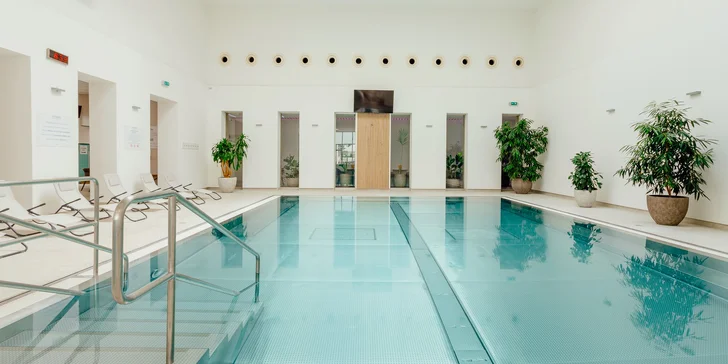 Budete také mít zcela neomezený vstup do plaveckého bazénu Olympic a fitness centra. 