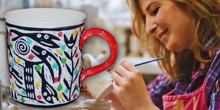 Darujte zážitek: poukaz na malování originální keramiky Maříž®
