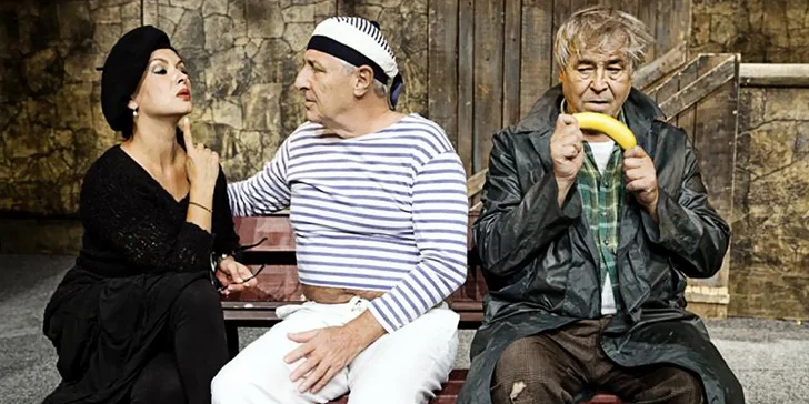 Otevřená vstupenka do Divadla Bez zábradlí - krásný dárek