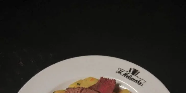 Vánoční tříchodové menu v Heligonce pro 2 osoby