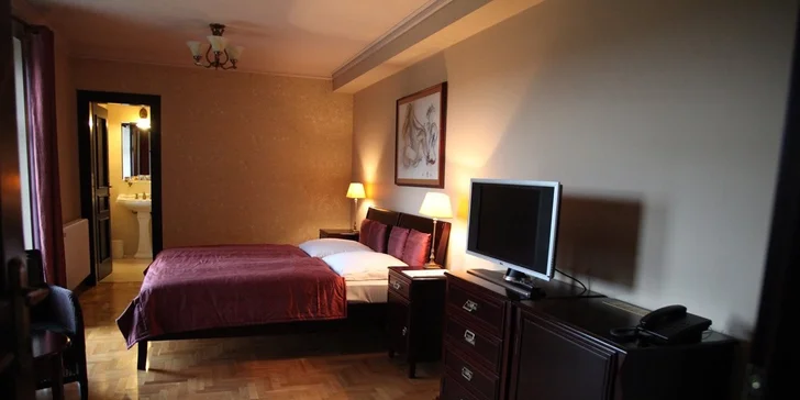 Wellness i degustační menu v Rezidenci Liběchov s atmosférou 30. let